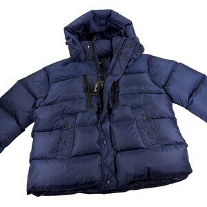 Ralph Lauren RLX Garston Hooded Down Puffer Ski Jacket Mens XXL Navy NWT